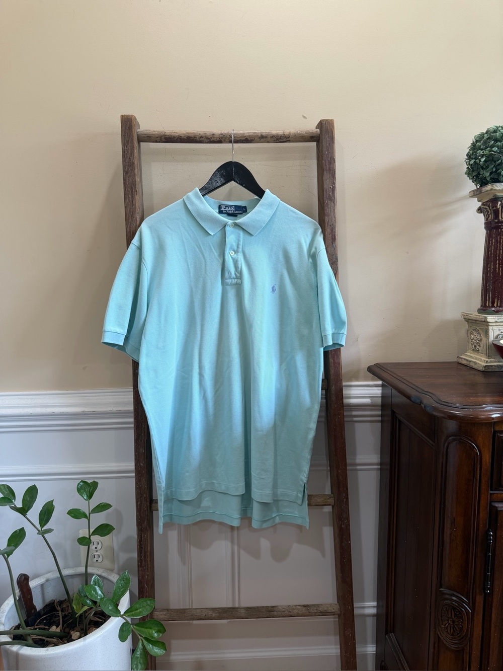 Polo Ralph Lauren Light Mint Polo Shirt - Short Sleeve